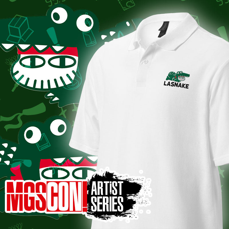 LASNAKE Polo Shirt | MGSCON Artist Series