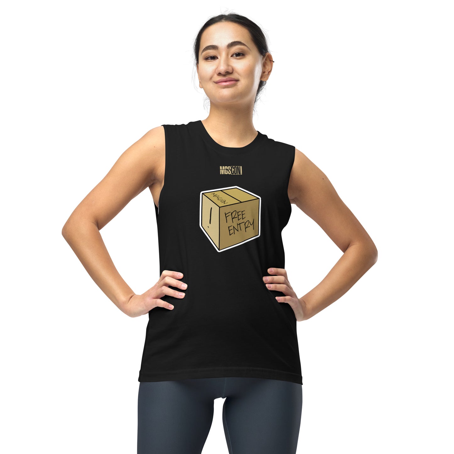 Just a Box Unisex Muscle Shirt | MGSCON Artist Series