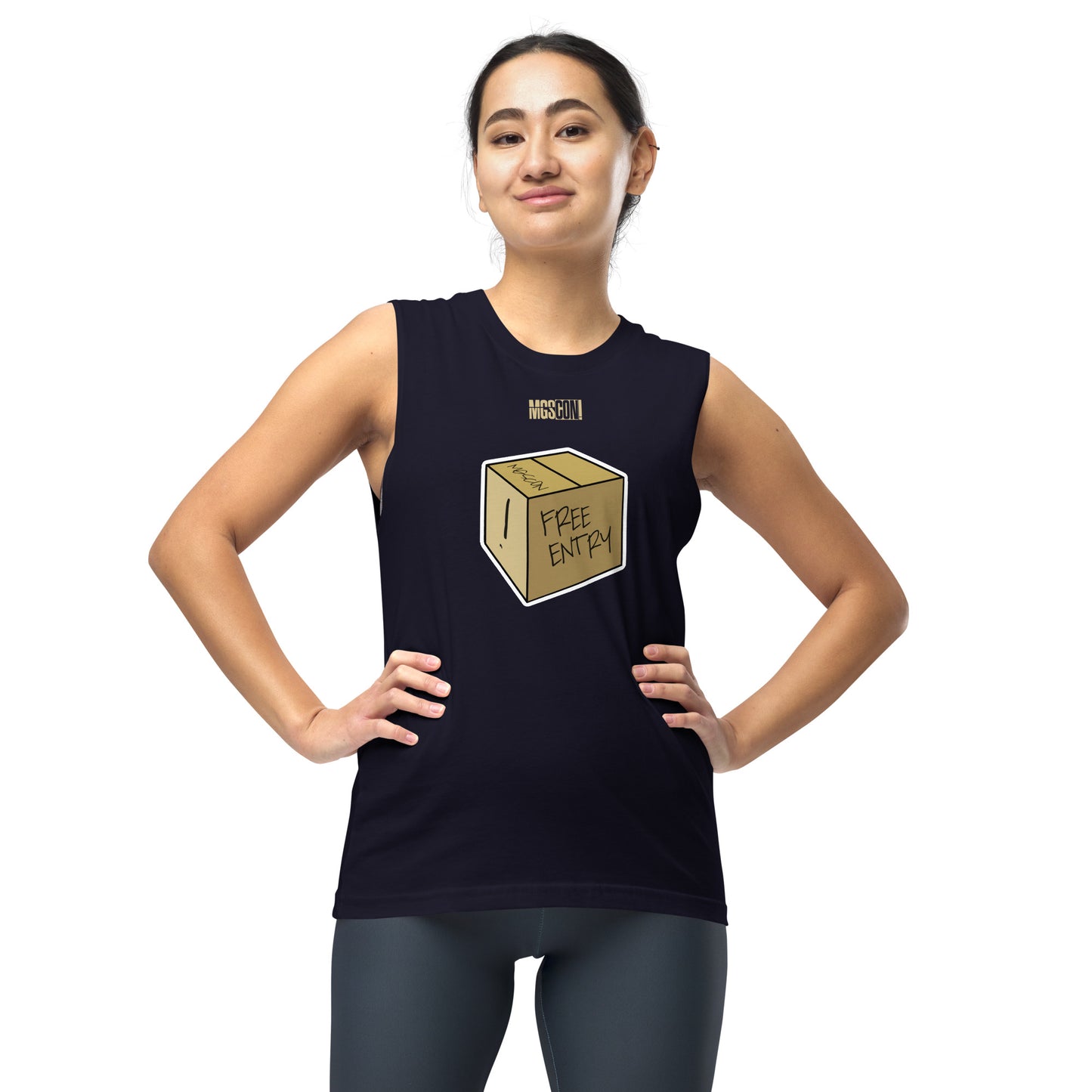 Just a Box Unisex Muscle Shirt | MGSCON Artist Series
