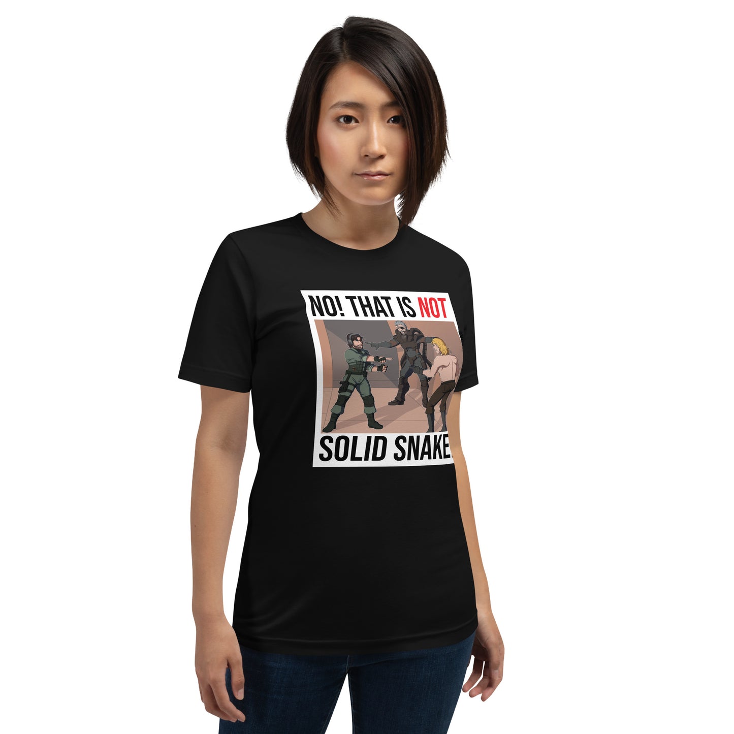 That is NOT Solid Snake! Unisex T-Shirt | MGSCON Artist Series