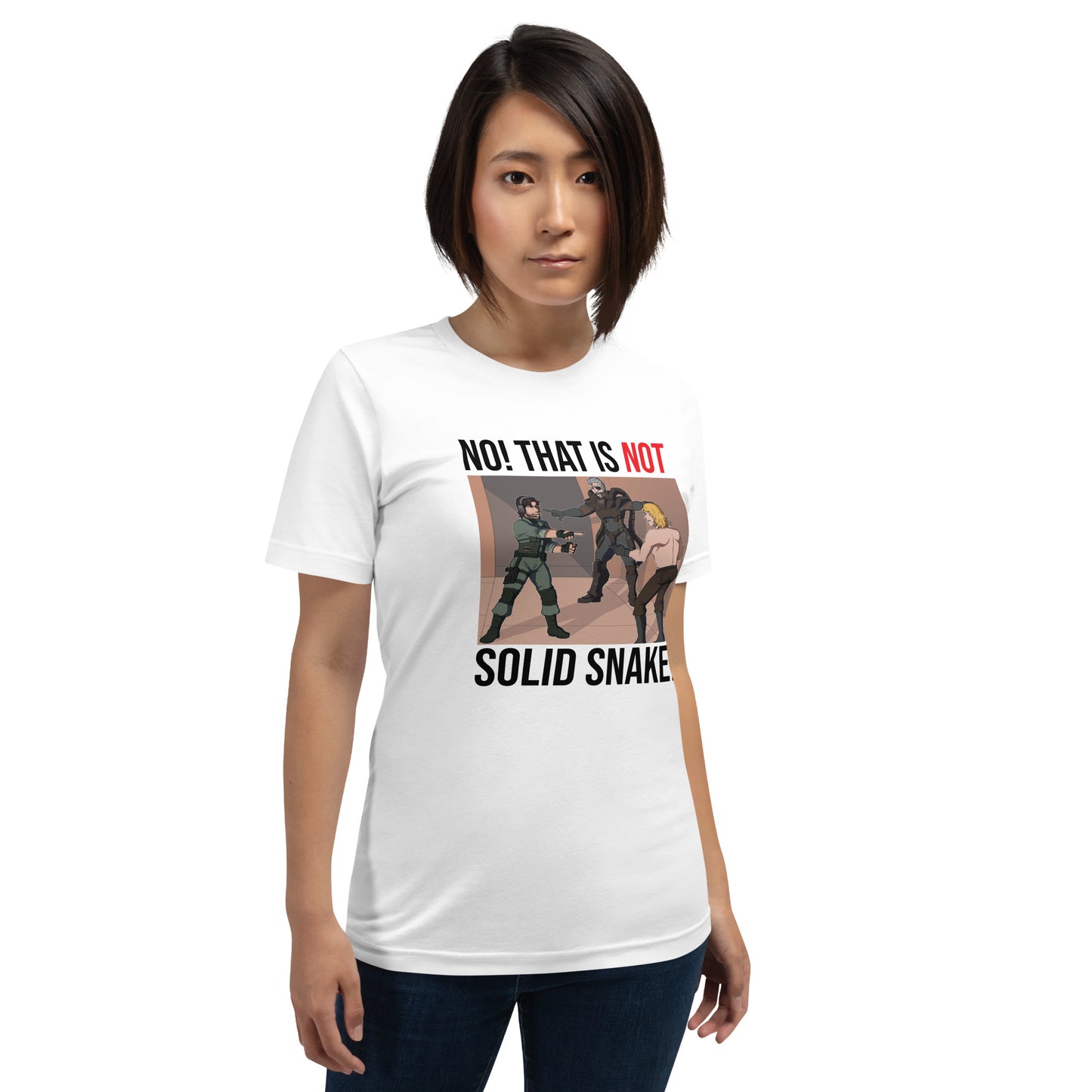 That is NOT Solid Snake! Unisex T-Shirt | MGSCON Artist Series
