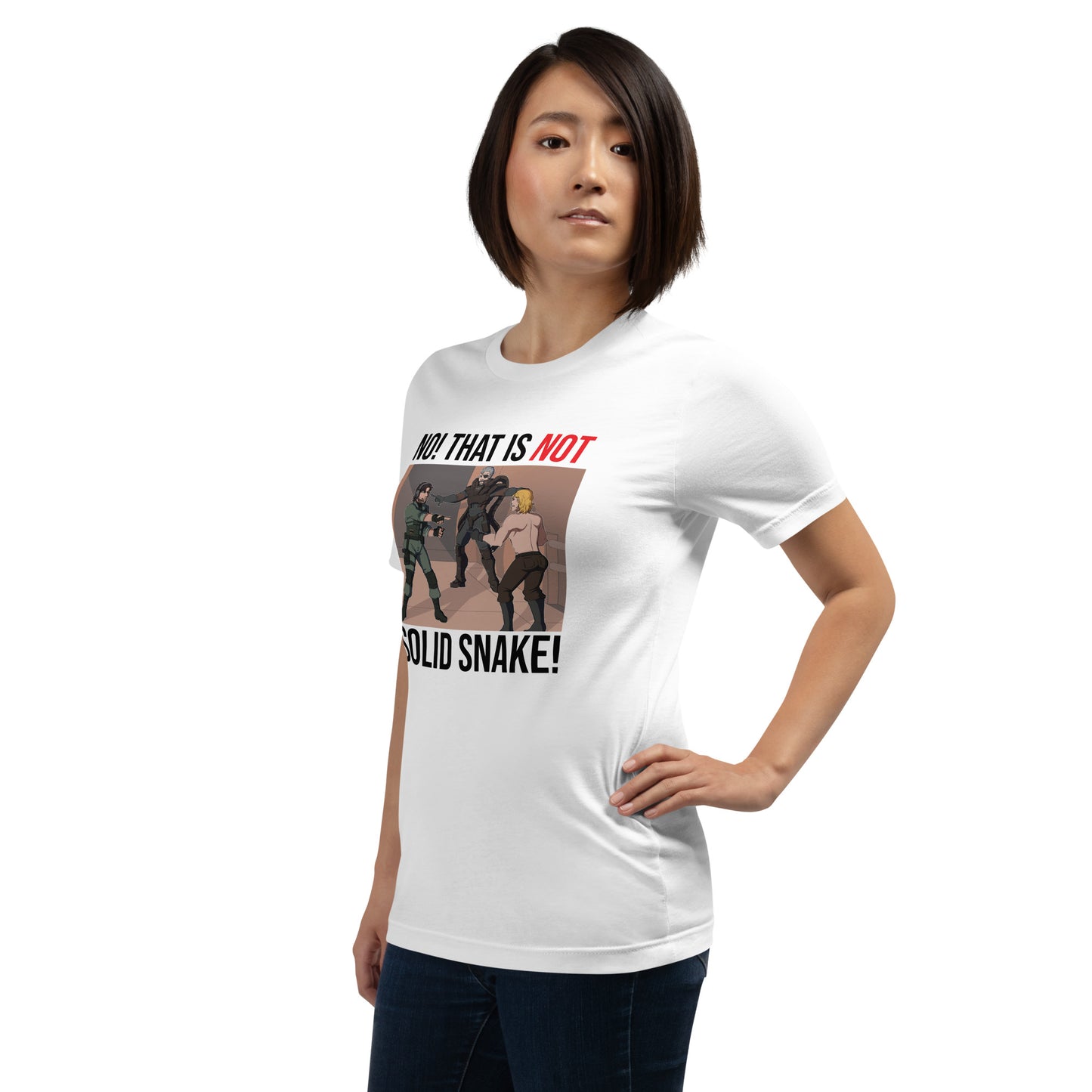 That is NOT Solid Snake! Unisex T-Shirt | MGSCON Artist Series