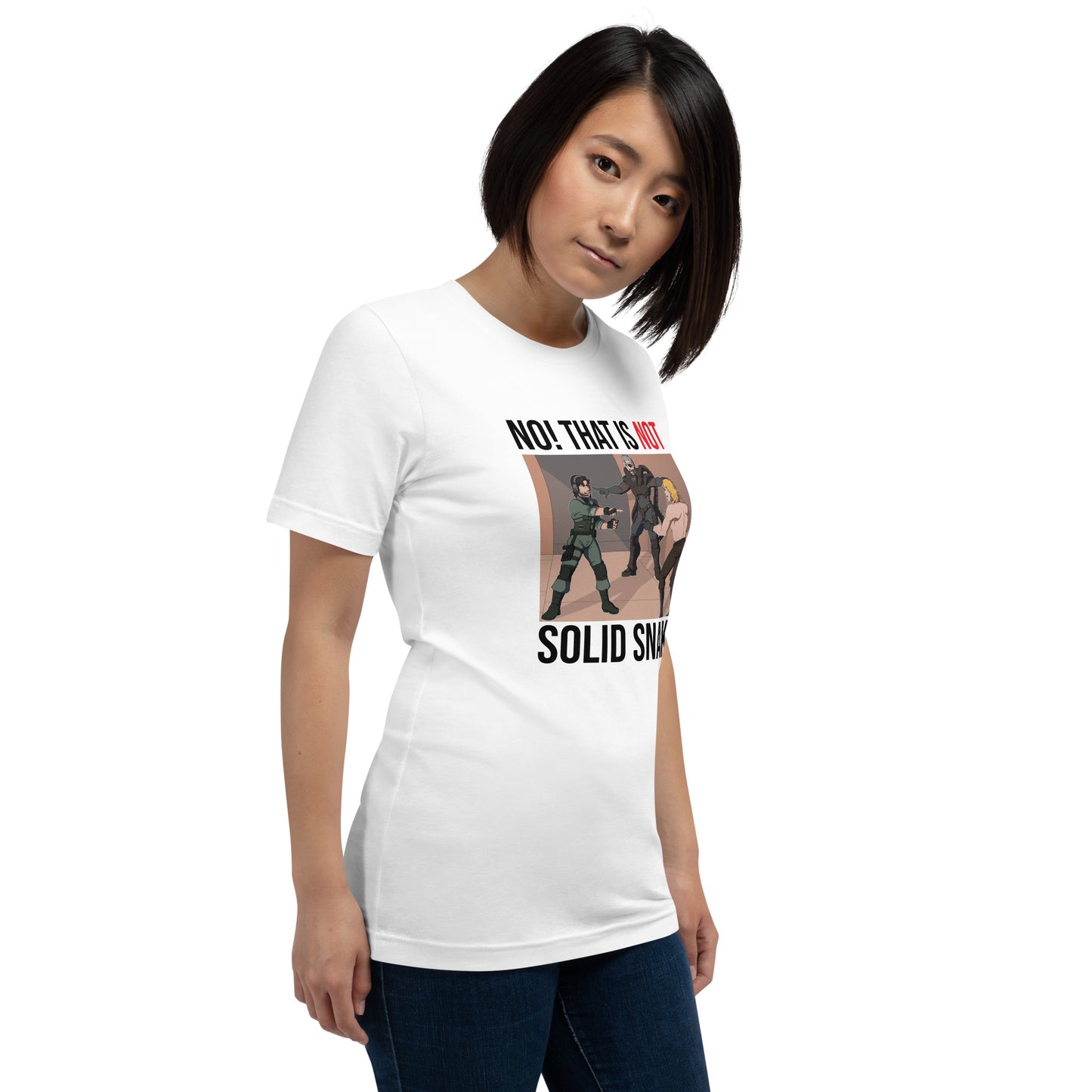 That is NOT Solid Snake! Unisex T-Shirt | MGSCON Artist Series