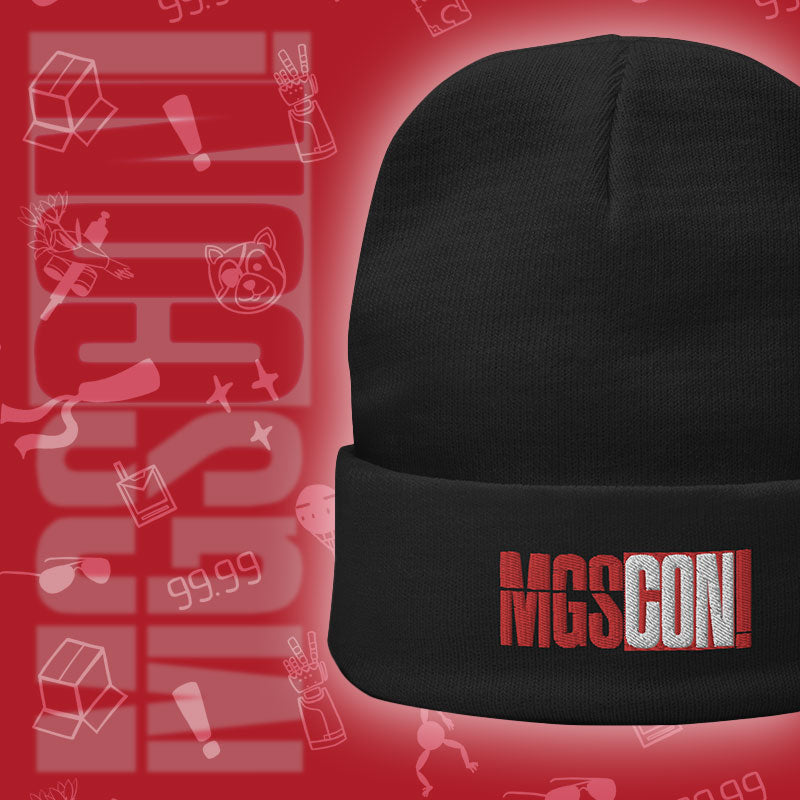 MGSCON Embroidered Beanie