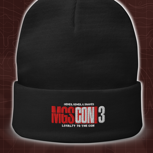 MGSCON3 | Embroidered Beanie