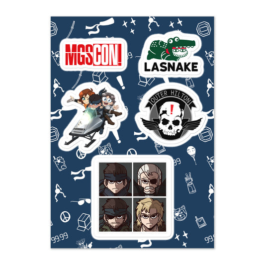 Sticker Sheet | MGSCON Artist Series