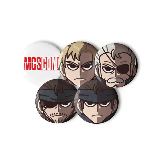 MGSCON Button Set 2