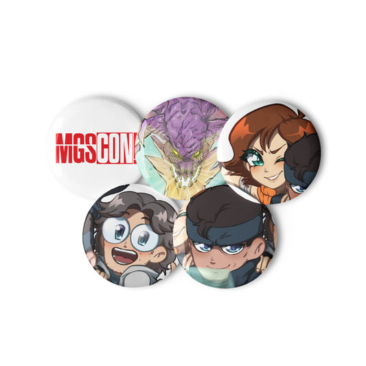 MGSCON Button Set 3