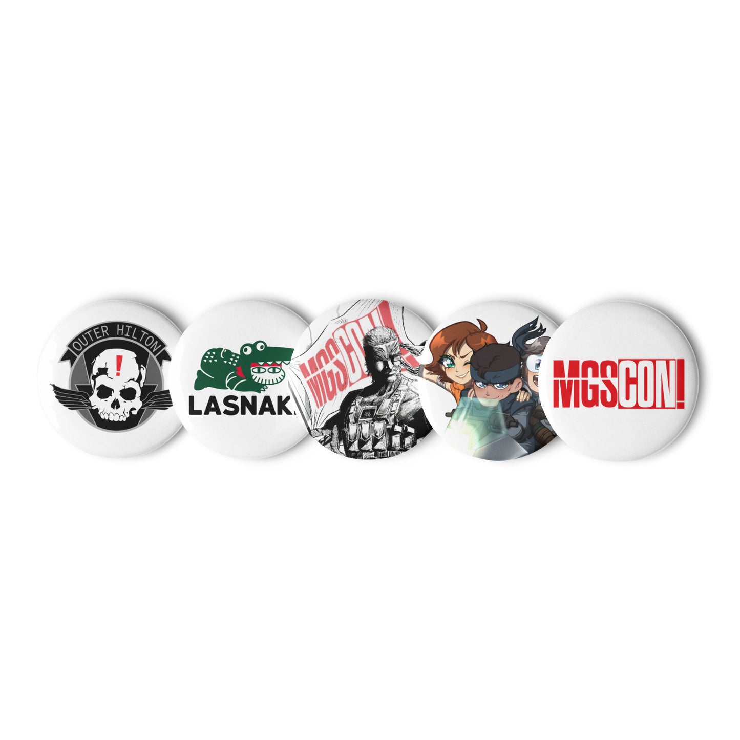 MGSCON Button Set 1