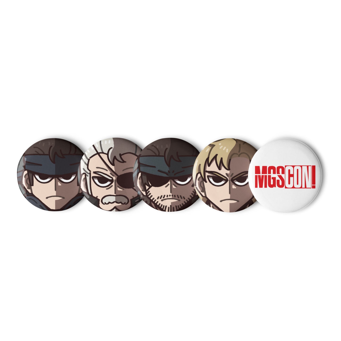 MGSCON Button Set 2