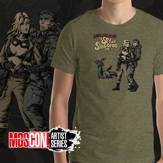 MGSCON3 | Artist Series - Carson Drewit - The Spy who Shagohod Me Unisex t-shirt