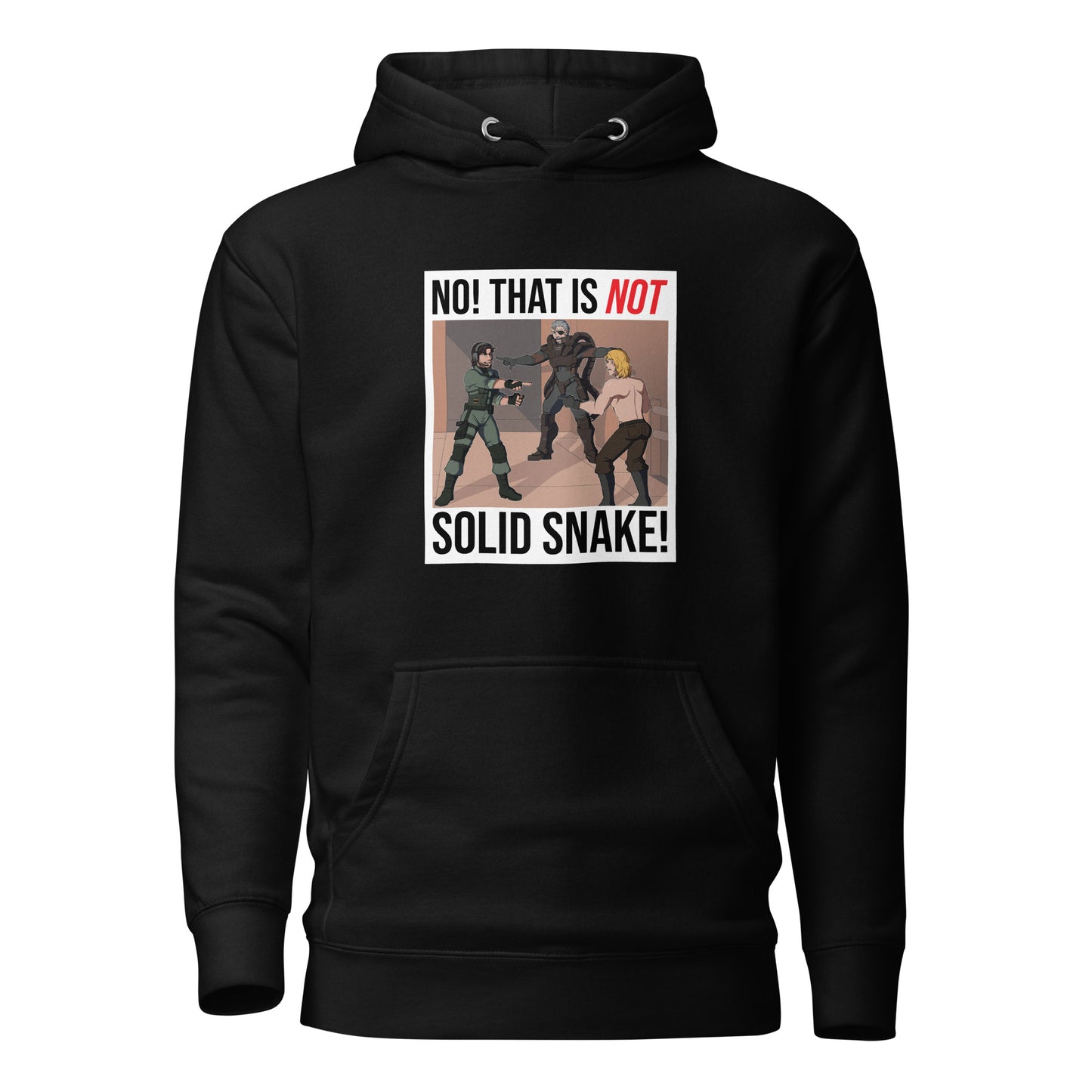 That Is NOT Solid Snake! Unisex Hoodie | MGSCON Artist Series