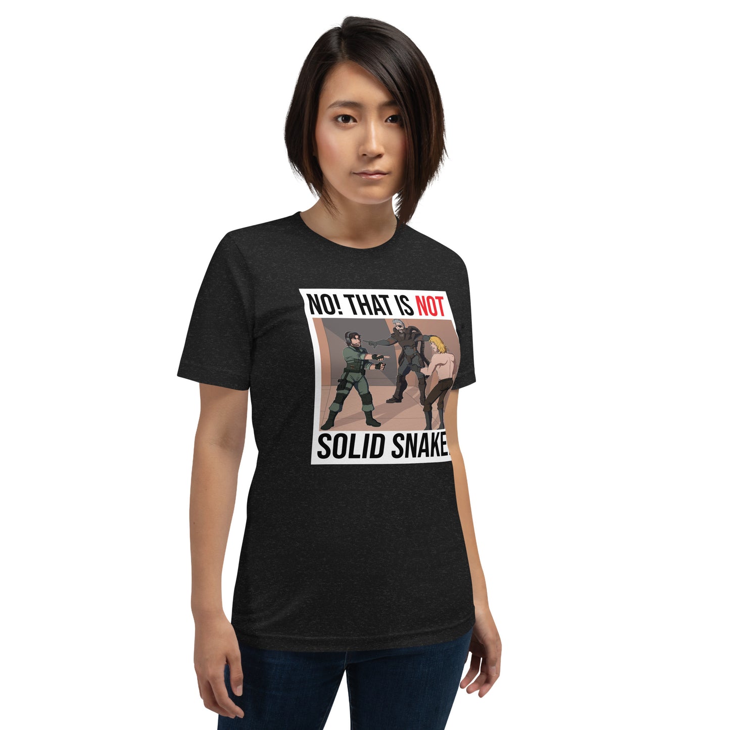 That is NOT Solid Snake! Unisex T-Shirt | MGSCON Artist Series