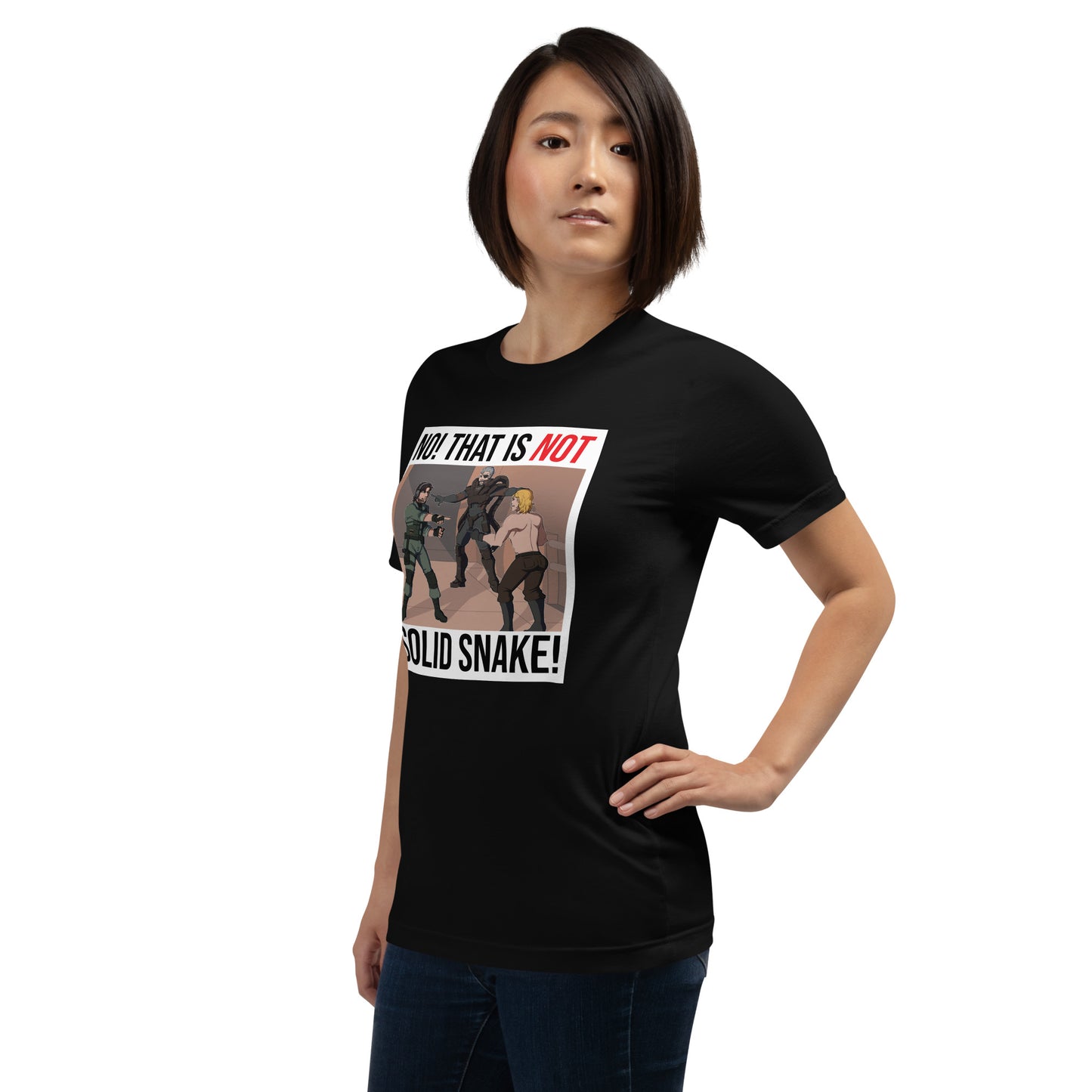 That is NOT Solid Snake! Unisex T-Shirt | MGSCON Artist Series