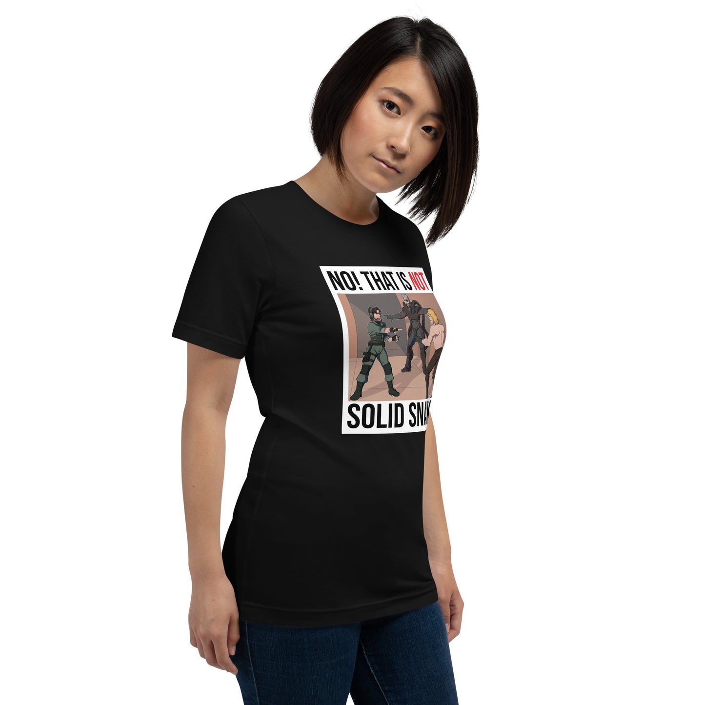That is NOT Solid Snake! Unisex T-Shirt | MGSCON Artist Series